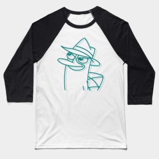 Perry Teal Baseball T-Shirt